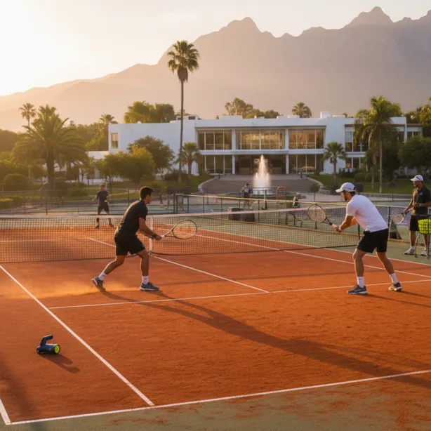 Professional training at Gosa Racket Club
